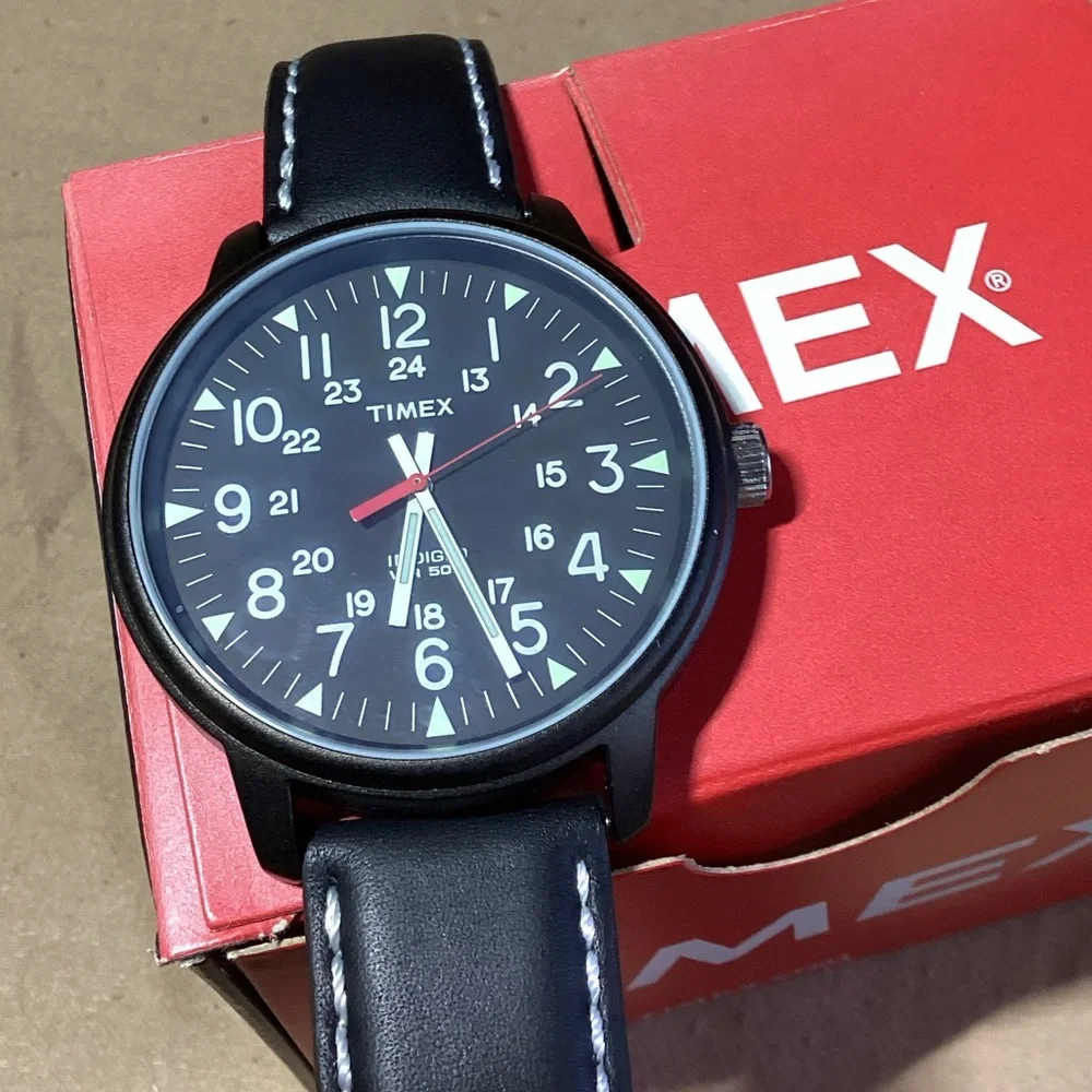 Timex casual stainless 50